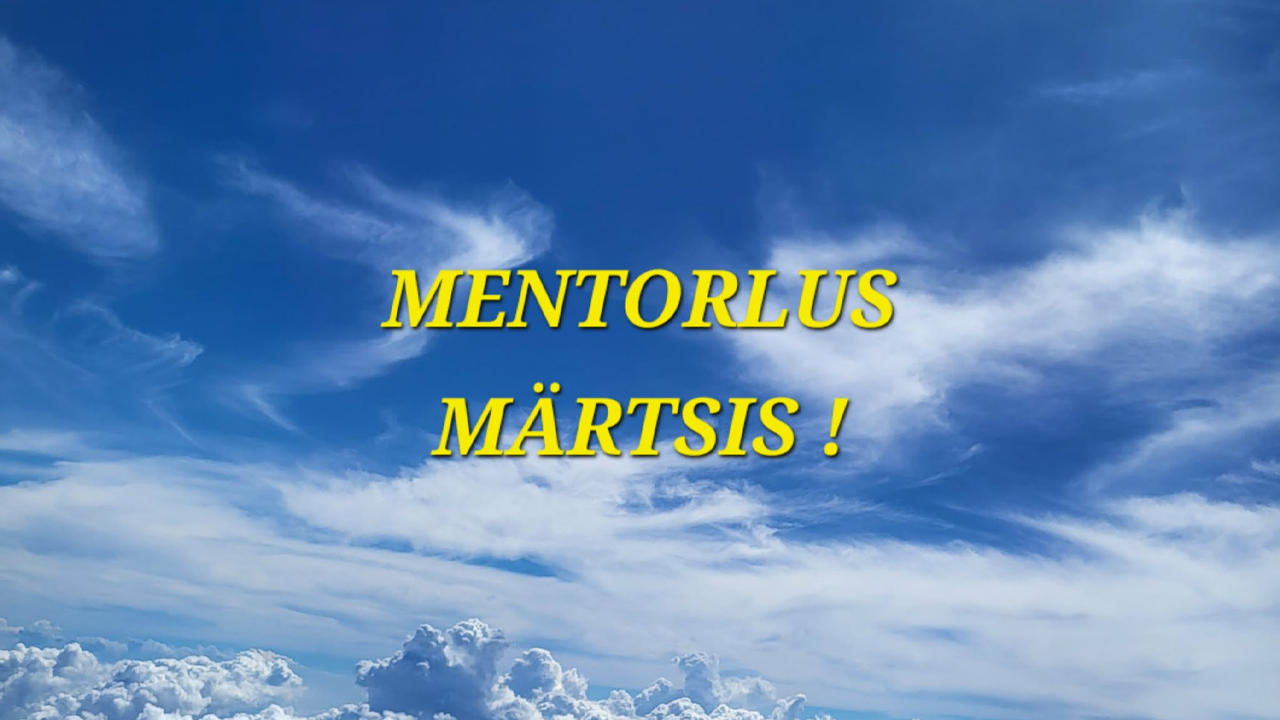 MA üritus - mentorlus märts 2026